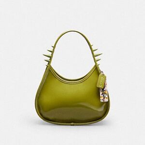 Ergo Bag in Crinkle Patent Coachtopia Leather: Spikes